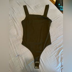 black bodysuit